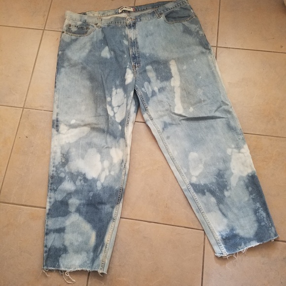 SOLD**Levi's Comfort Fit 560 Acid Wash Jeans 48 30 - Picture 6 of 8